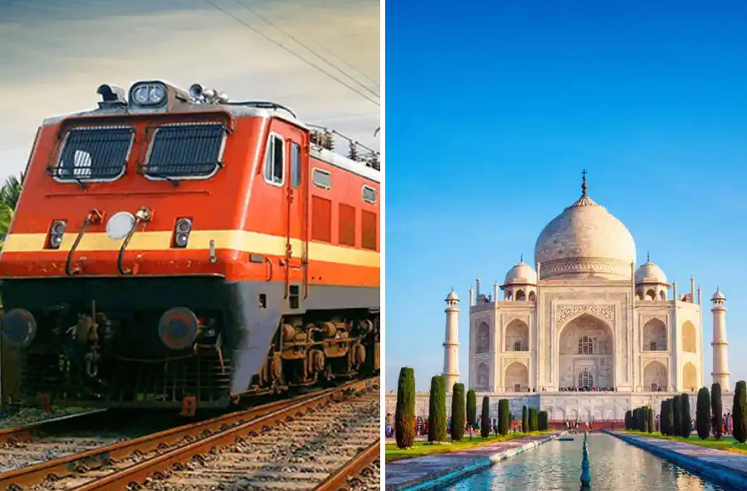 Taj Mahal Tour by Train Gatimaan Express